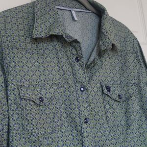 Western snap shirt XL
